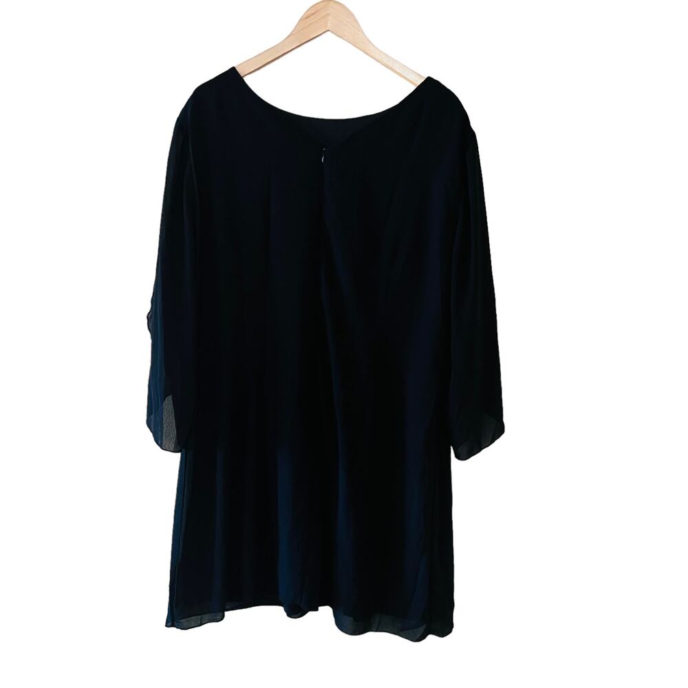 Grace Karin Black Three Quarter Split Sleeve Shif… - image 3